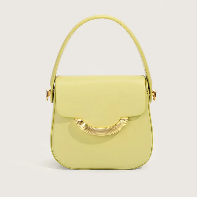 Small Square Bag Women's Fashion Delicate Solid Color Handbag Ins Versatile Mini Chain Crossbody Bags for Woman Sac A Main