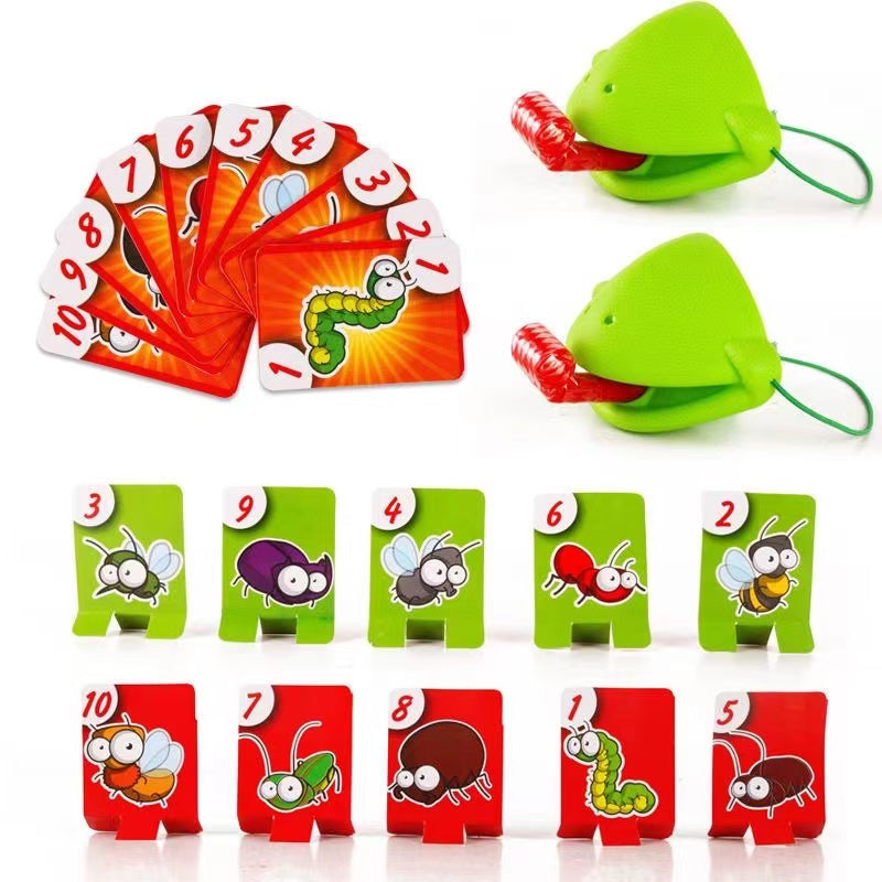 Interactive Trick Or Treat Toy Lizard Mask - Fun Family Desktop Game for Kids Gatherings & Christmas Birthday Gifts!