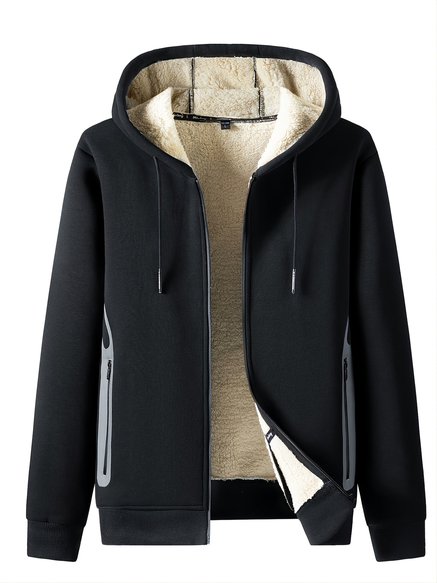 Men's Fleece Hooded Jacket
