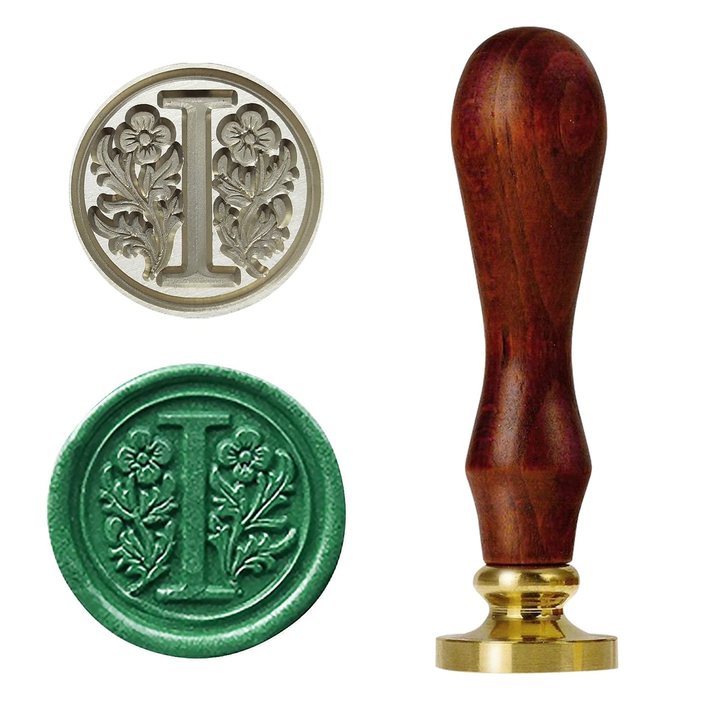 1pc Letter A-M Wax Seal Stamp Vintage Retro