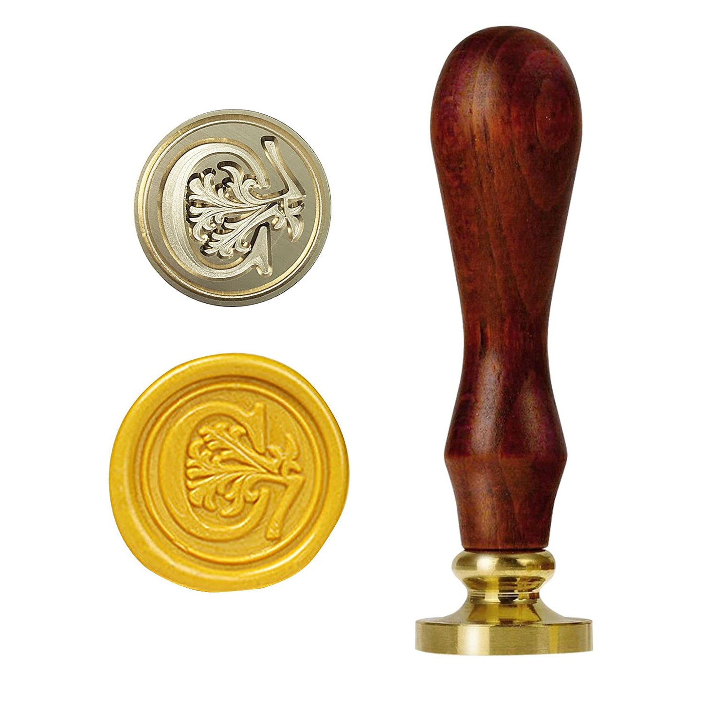 1pc Letter A-M Wax Seal Stamp Vintage Retro