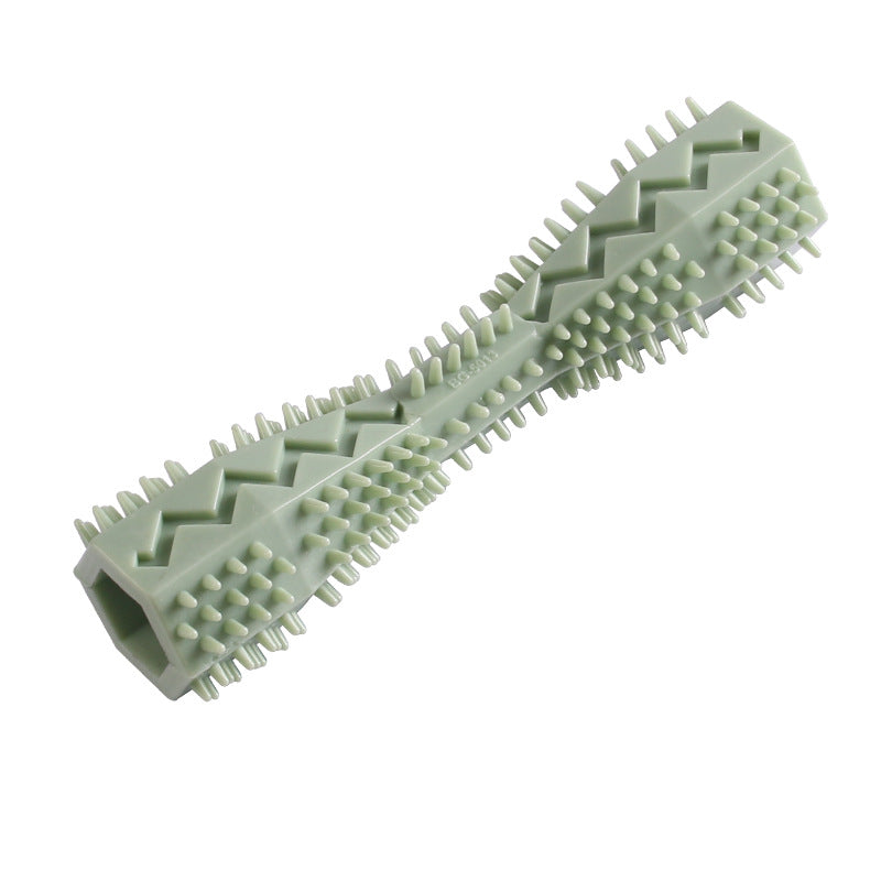 Durable Dog Chew Stick, Toothbrush Tooth Cleaning And Massage - Soft Rubber Pet