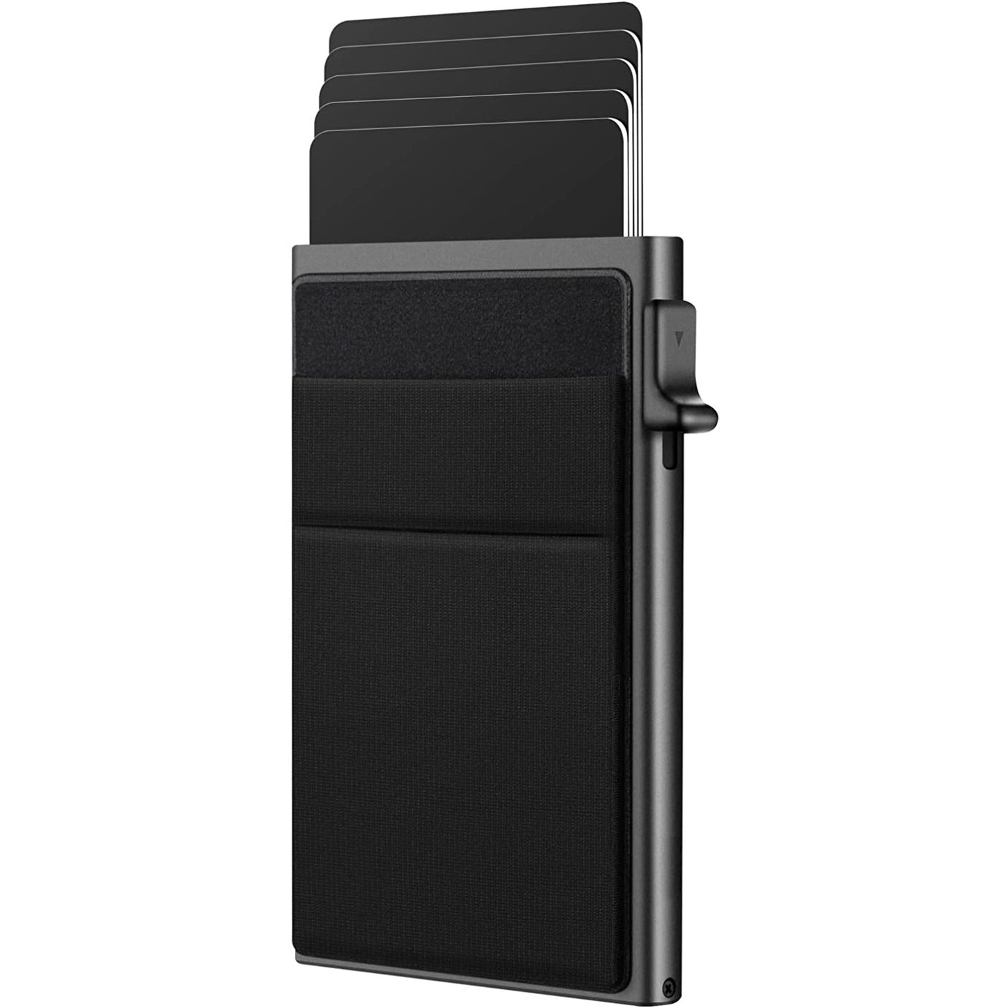 RFID-Secure Aluminum Credit Card Holder - Pop-Up Access, Slim & Lightweight - Perfect Gift for Men