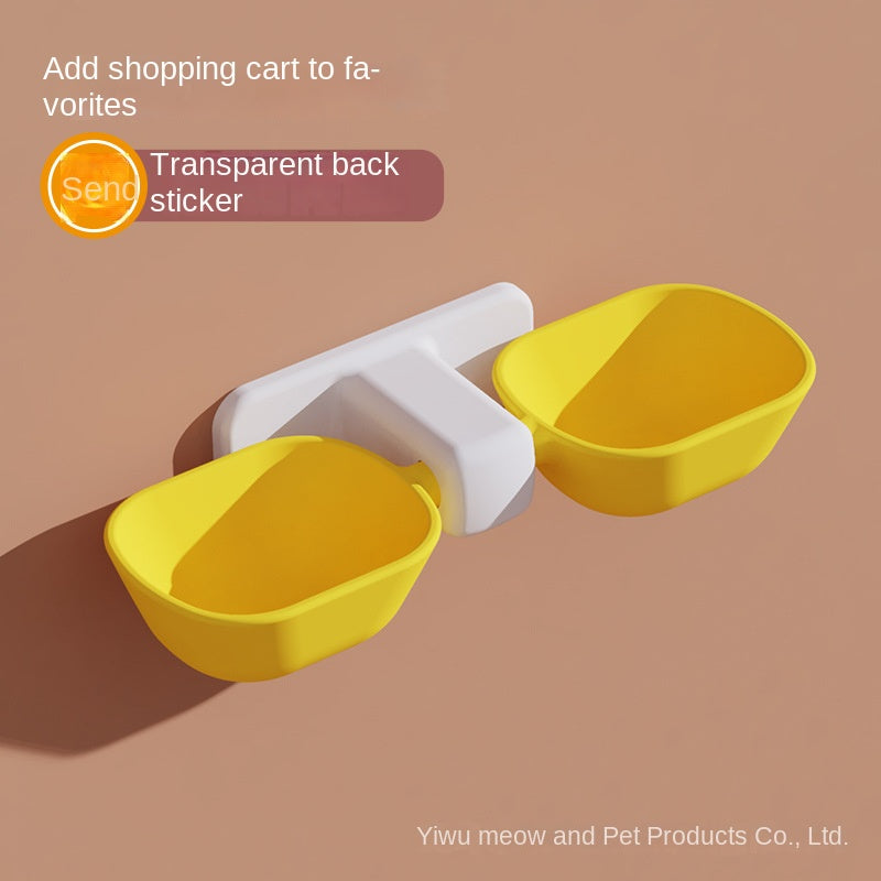 Elevated Cat Bowls Set - No Spill, Anti-Vomiting, Easy to Clean, Perfect for Indoor Cats