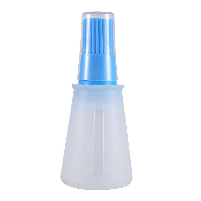 1pc Multi-Use Silicone Oil Brush and Dispenser - Easy-to-Clean, Leakproof, for Grilling, Baking & BBQ