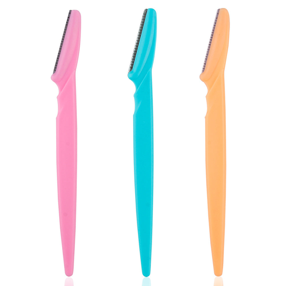 3/4/10Pcs Eyebrow Trimmer Blade Shaver Portable Face Razor Eyebrow Epilation Hair Removal Cutters Safety Razor Women Makeup Tools
