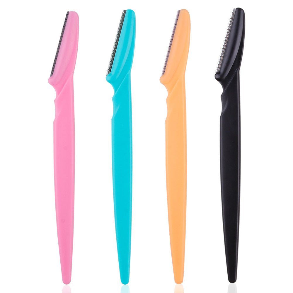 3/4/10Pcs Eyebrow Trimmer Blade Shaver Portable Face Razor Eyebrow Epilation Hair Removal Cutters Safety Razor Women Makeup Tools