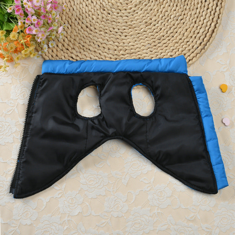 1pc Waterproof Pet Jacket - Water-Resistant, Thermal Insulation, Plush and Cozy Material - Perfect for Small Dogs, Puppies, Cats, Toy Breeds, and Feline Friends in Cold Winter, Autumn, and Spring Seasons