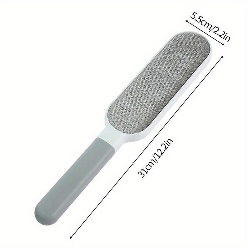 1pc, Reusable Lint Brush, Double-sided Pet Hair Removal Brush, Manual Electrosta