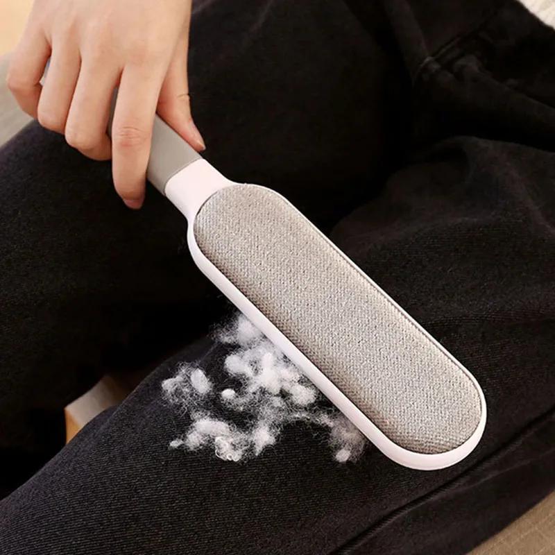 1pc, Reusable Lint Brush, Double-sided Pet Hair Removal Brush, Manual Electrosta