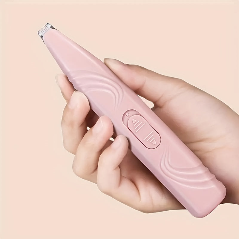 1pc pet shaver Professional Electric Pet Clippers For Cats And Dogs - Trims Foot Hair And Paw Hair With Precision And Ease (Batteries NOT Included)