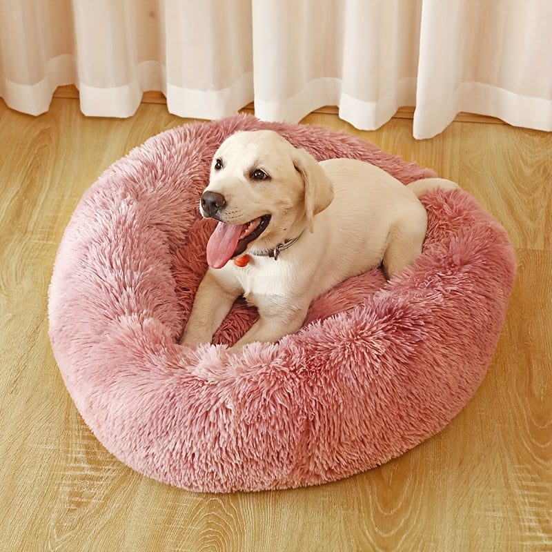 Pet Cat Nest, Solid Color Plush Cat Nest, Cat Mat, Suitable For Dogs And Cats Indoor Use