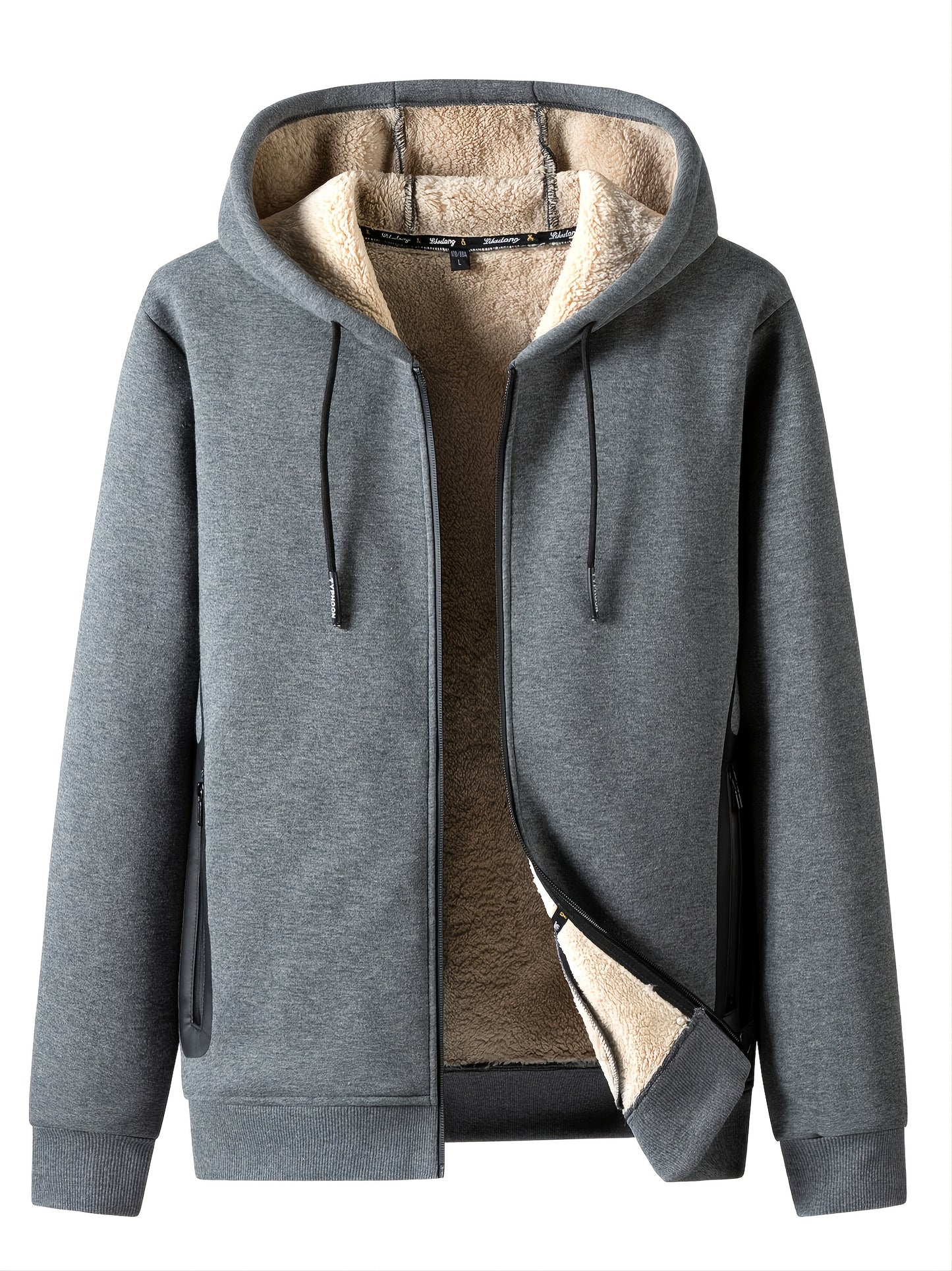 Men's Fleece Hooded Jacket