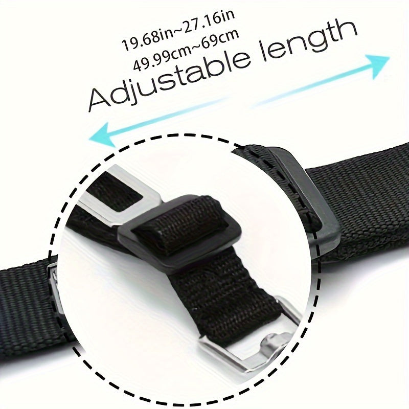 Retractable Pet Safety Seat Belt - 1pc Dog & Cat Car Travel