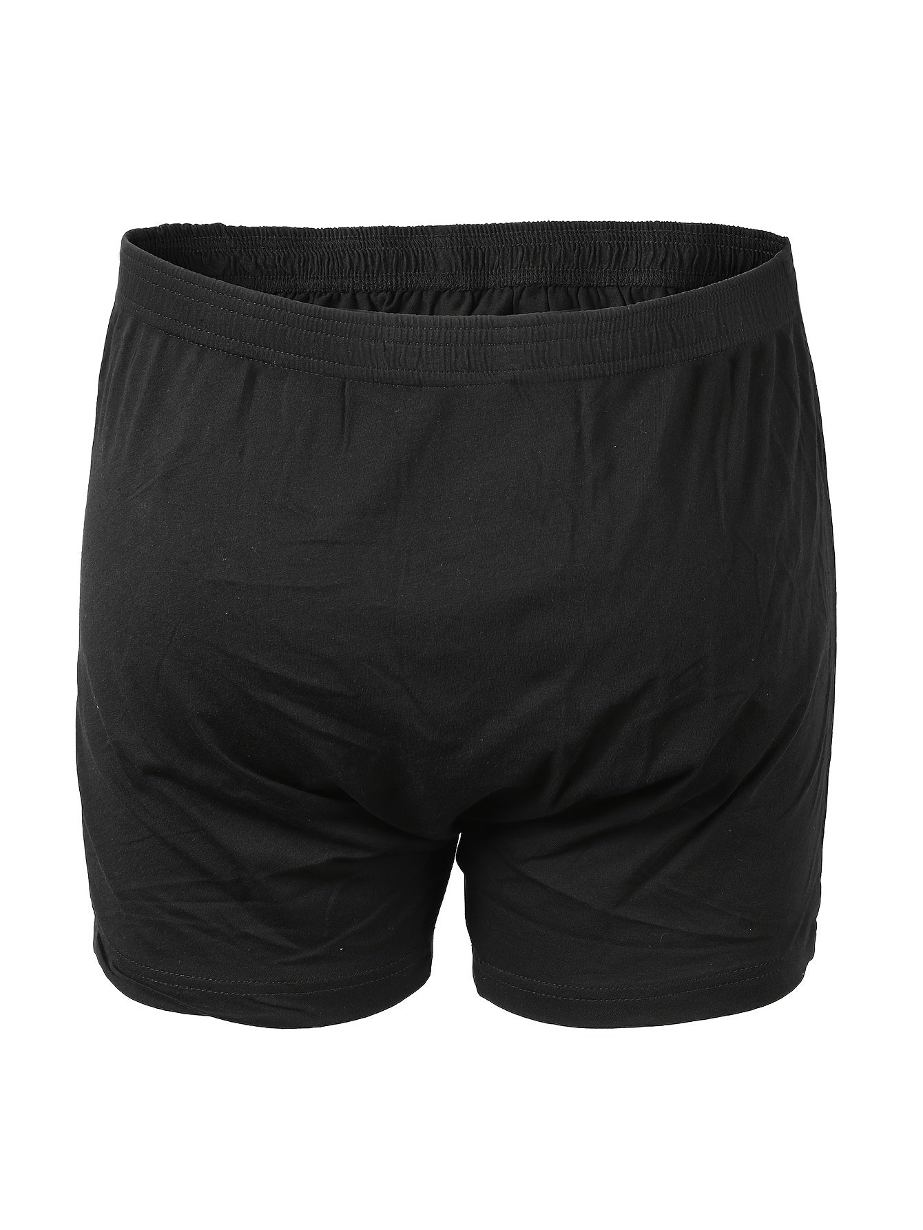 Men's Cotton Home Loose High Waist Deep Crotch Underwear Pajama Pants