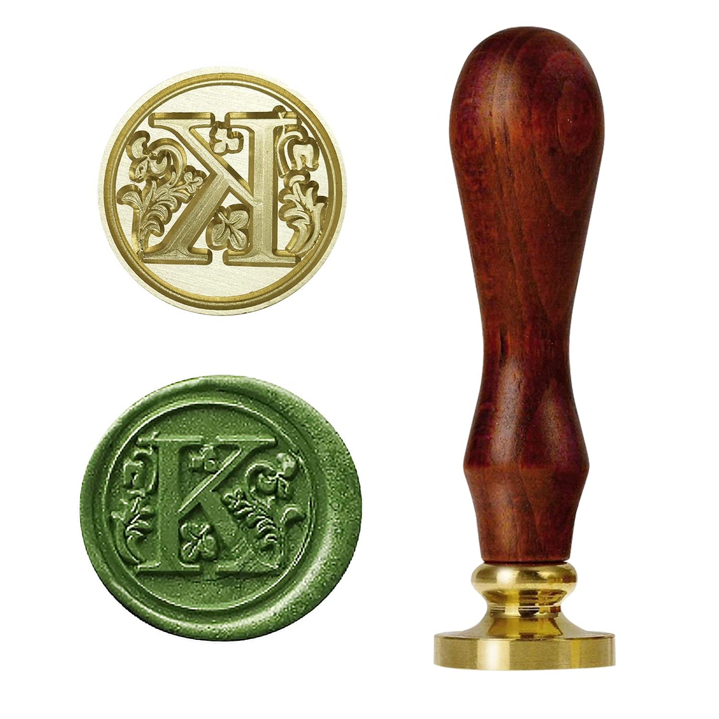 1pc Letter A-M Wax Seal Stamp Vintage Retro
