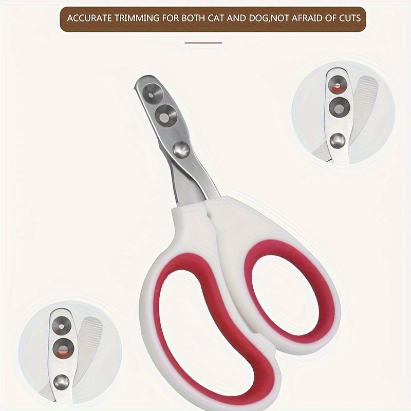 Cat Nail Clippers, Pet Nail Clippers Suitable For Small Cats And Dogs, Stainless Steel Dog Claw Clippers