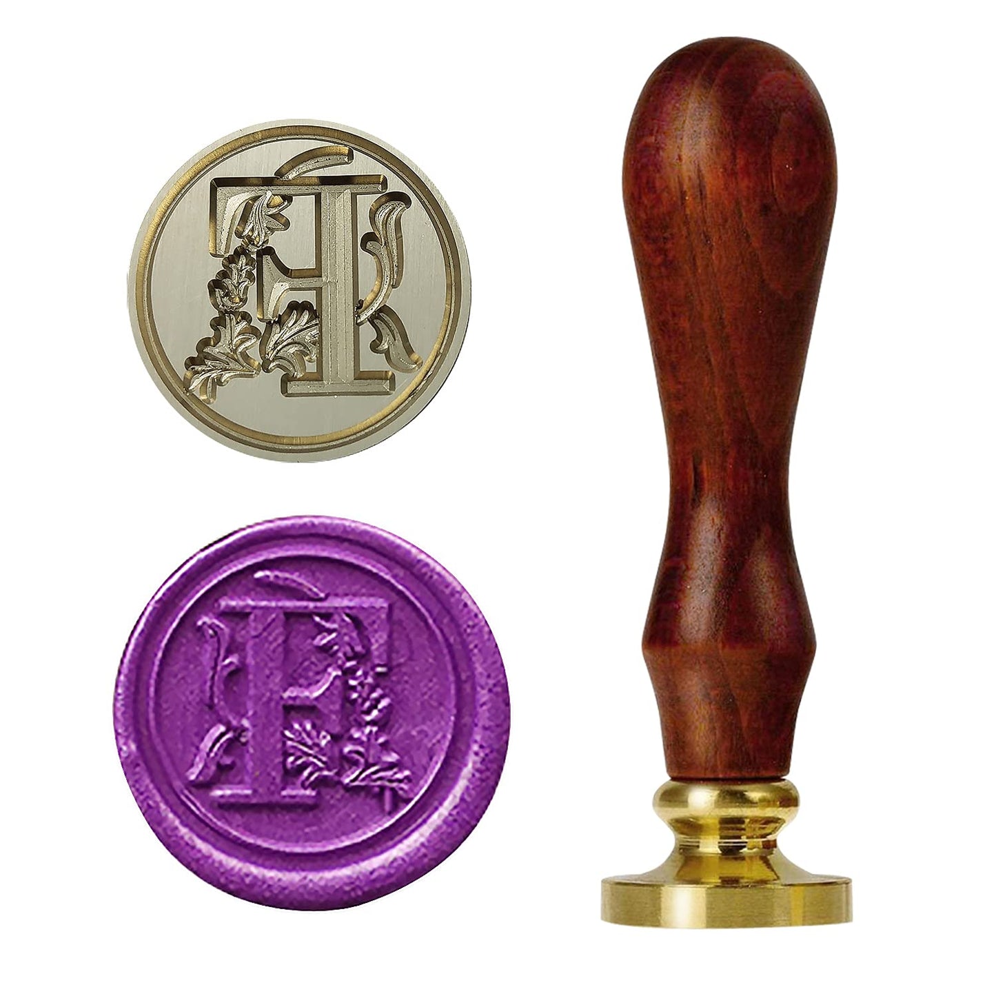 1pc Letter A-M Wax Seal Stamp Vintage Retro