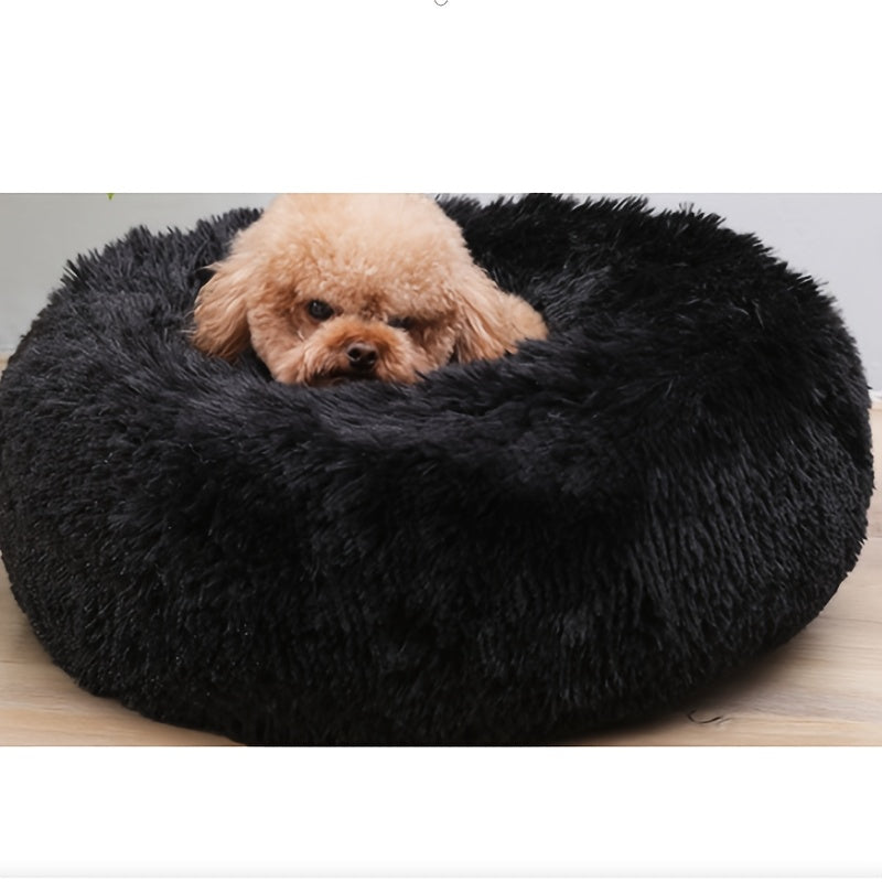 Pet Cat Nest, Solid Color Plush Cat Nest, Cat Mat, Suitable For Dogs And Cats Indoor Use