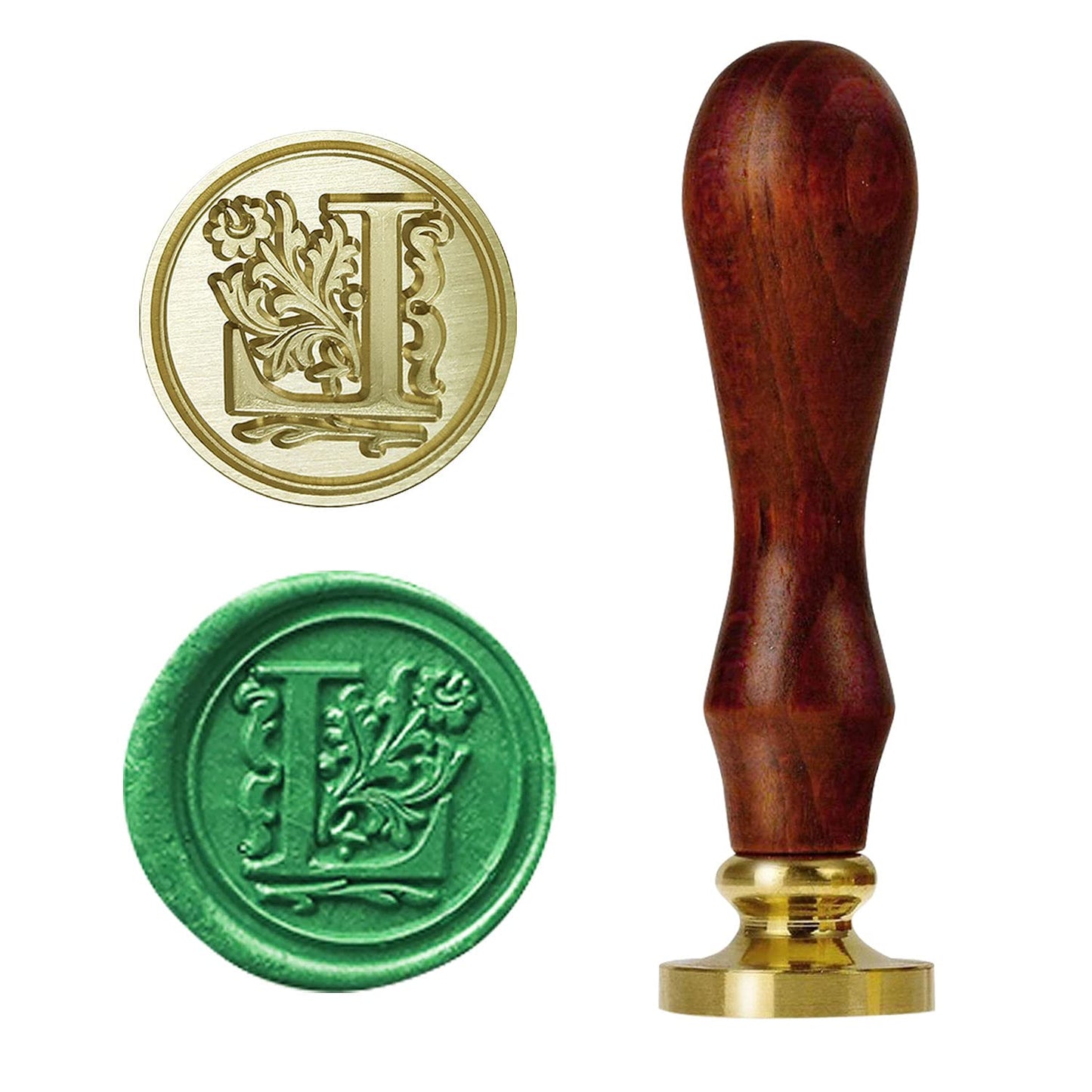 1pc Letter A-M Wax Seal Stamp Vintage Retro