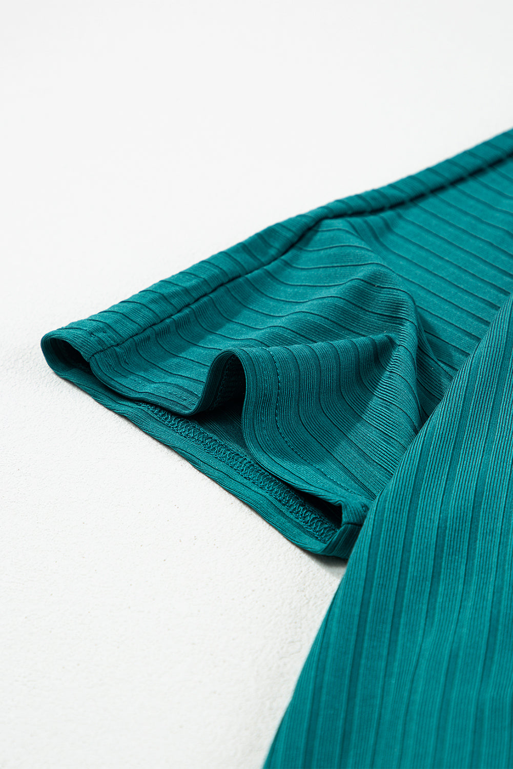 Green-2 Shimmer Ribbed Texture Plus Size Cardigan