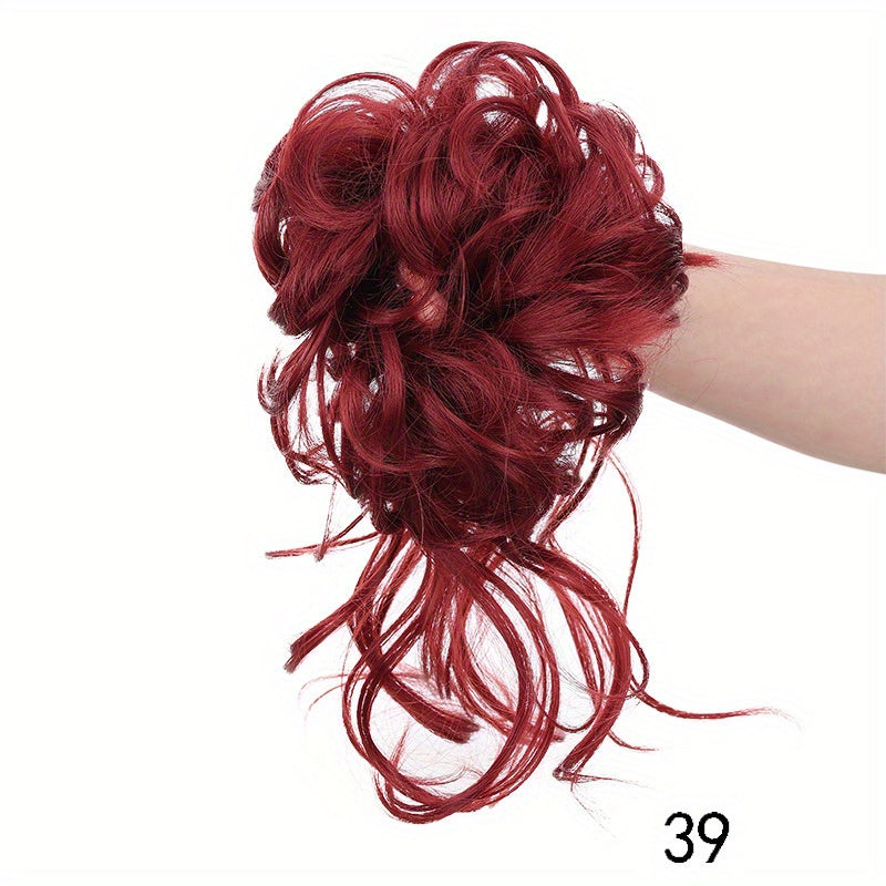 Easy-Attach Curly Bun Scrunchie