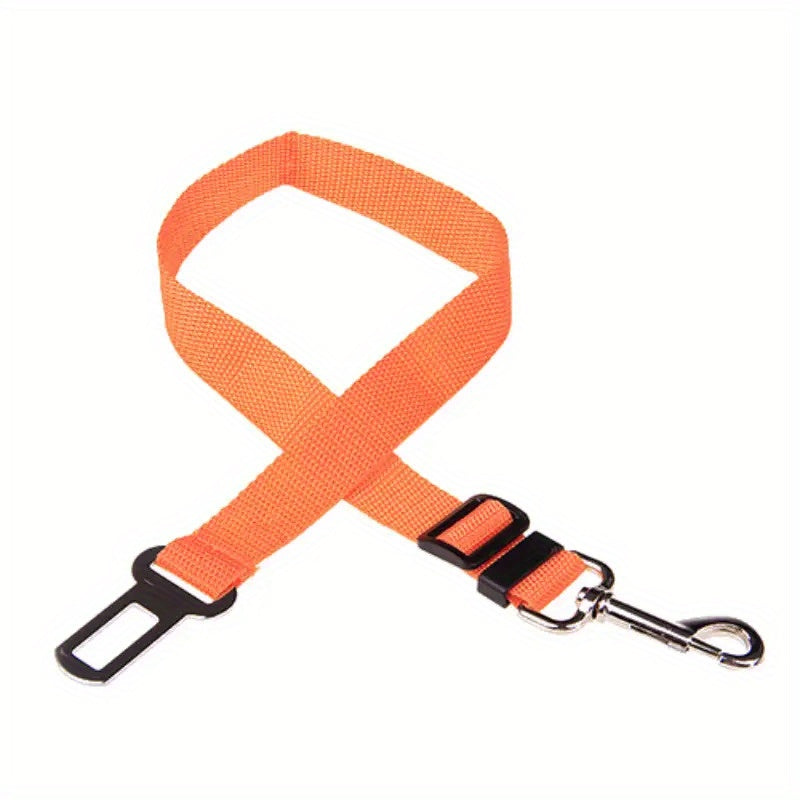 Retractable Pet Safety Seat Belt - 1pc Dog & Cat Car Travel