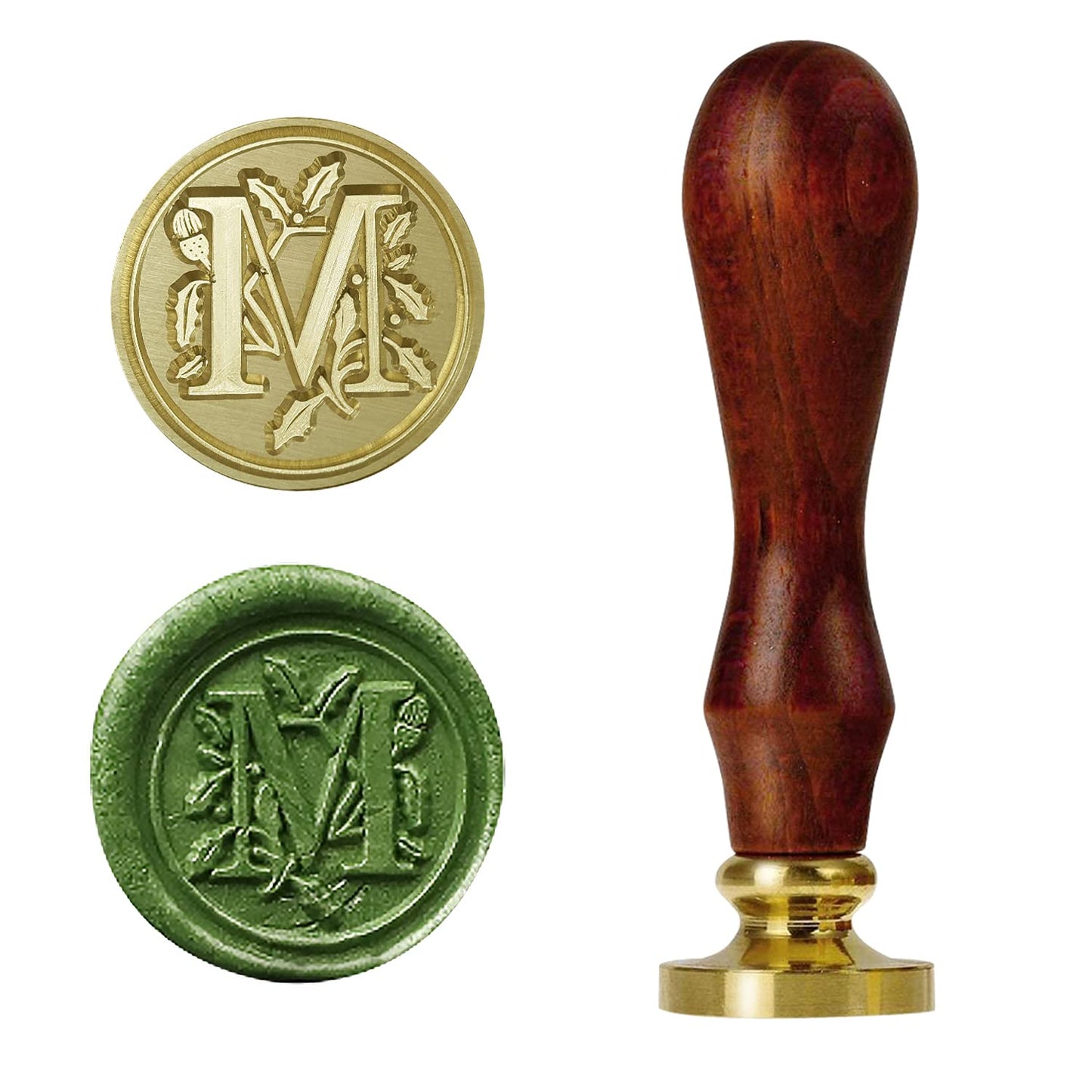 1pc Letter A-M Wax Seal Stamp Vintage Retro