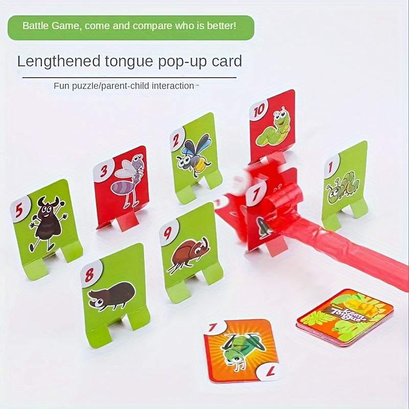 Interactive Trick Or Treat Toy Lizard Mask - Fun Family Desktop Game for Kids Gatherings & Christmas Birthday Gifts!