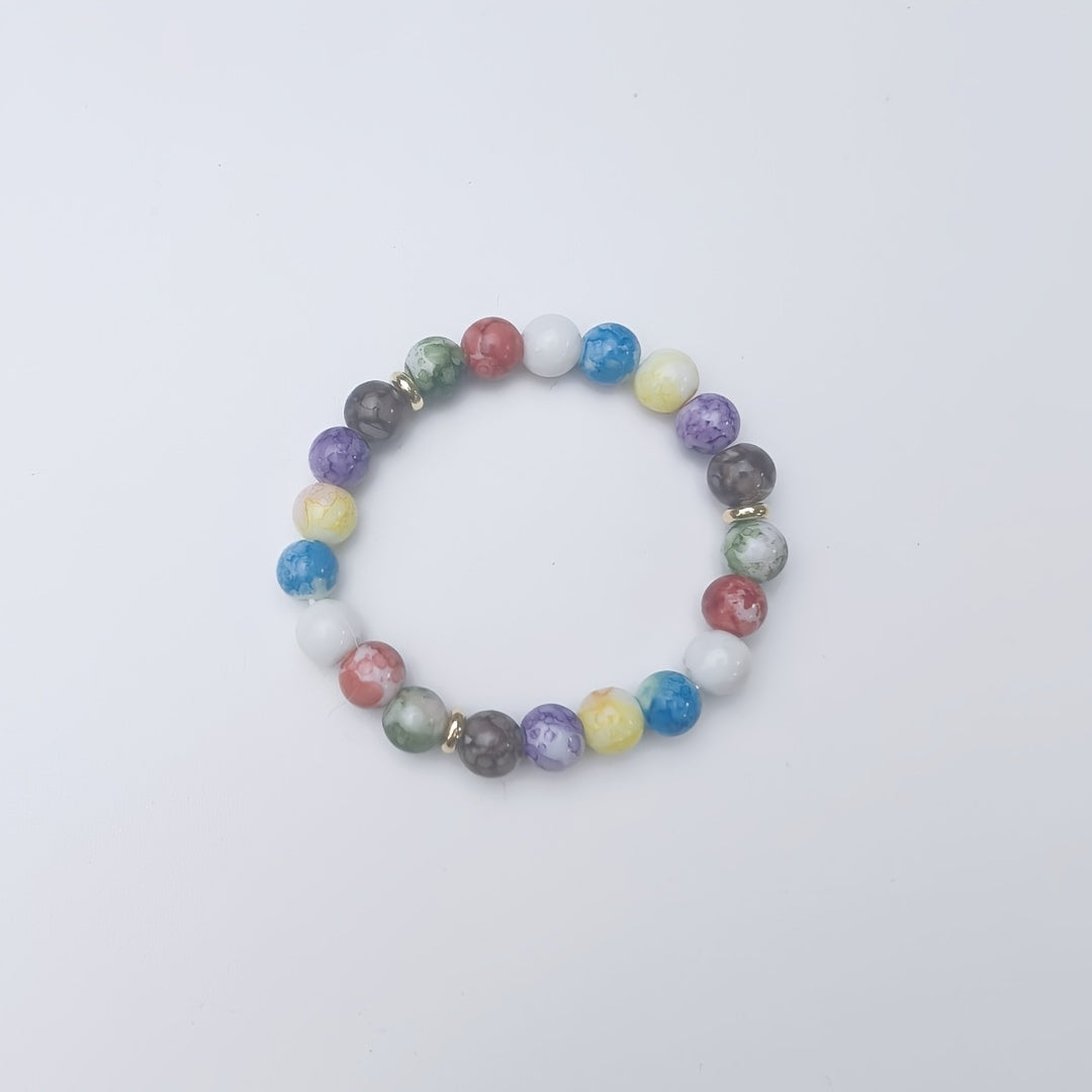 7 Chakra Stone Bracelet Yoga Balance Energy Beads Volcanic Stone Bracelet Jewelry Bangle For Men Women