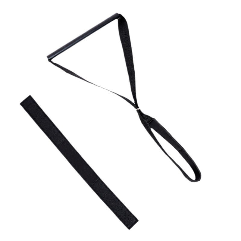 Y-shaped strap spinal massage decompression traction belt hanging neck stretching suspension type neck protection belt chin pad