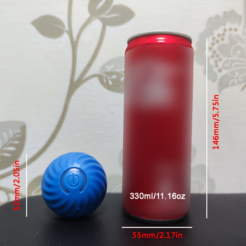 Intelligent Jumping Ball, Electric Charging Cat And Dog Toy, Self-rolling Pet Dog Toy Ball, Electric Intelligent Pet Ball, Pet Grinding Teeth Toy Gravity Jumping Ball Toy For Small Dogs
