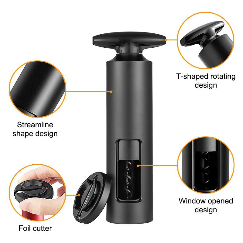 Creative Wine Opener Manual Bottle Opener Corkscrew Sparkling Wine Kitchen Tool Corks Openers Useful Kitchen Accessories