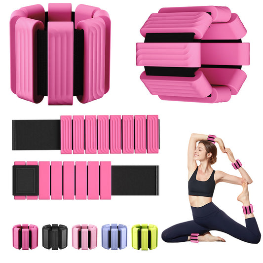 Weighted Wristbands: Silicone, for Weight Training/Yoga/Dance/Fitness (Also for Ankles)