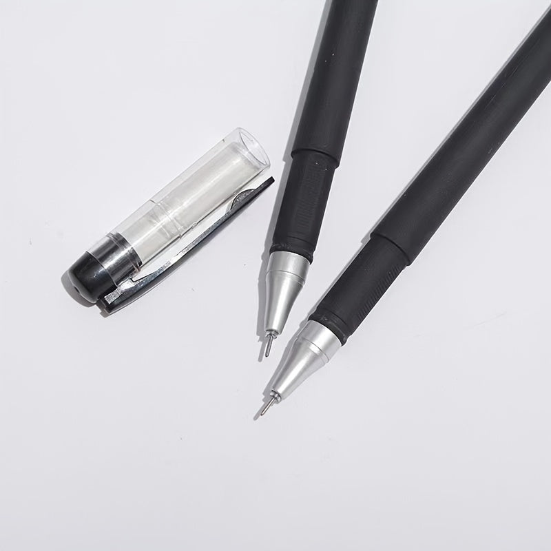 10-Piece Gel Pen Set: Perfect For Students, Exams, Office & School - Red, Black, Water & Carbon Pens!