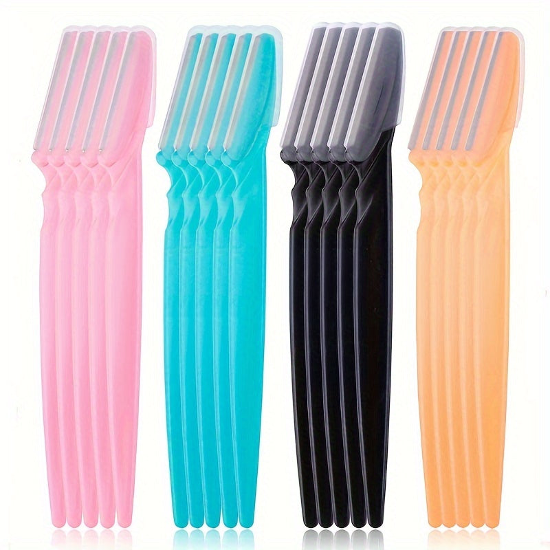 3/4/10Pcs Eyebrow Trimmer Blade Shaver Portable Face Razor Eyebrow Epilation Hair Removal Cutters Safety Razor Women Makeup Tools