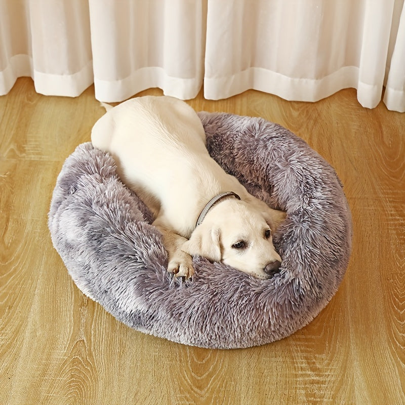 Pet Cat Nest, Solid Color Plush Cat Nest, Cat Mat, Suitable For Dogs And Cats Indoor Use