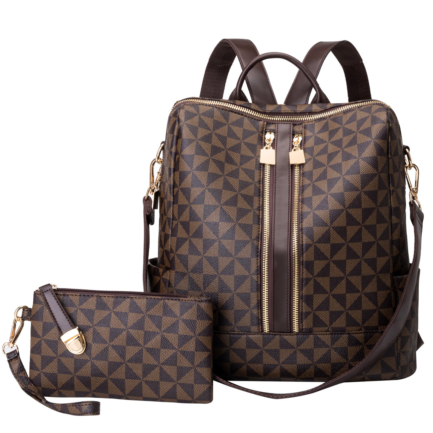 Trendy Womens Retro Backpack - Large, Secure & Fashion-Forward Prints - 2022 New Release - Perfect for Travel, Work & Leisure