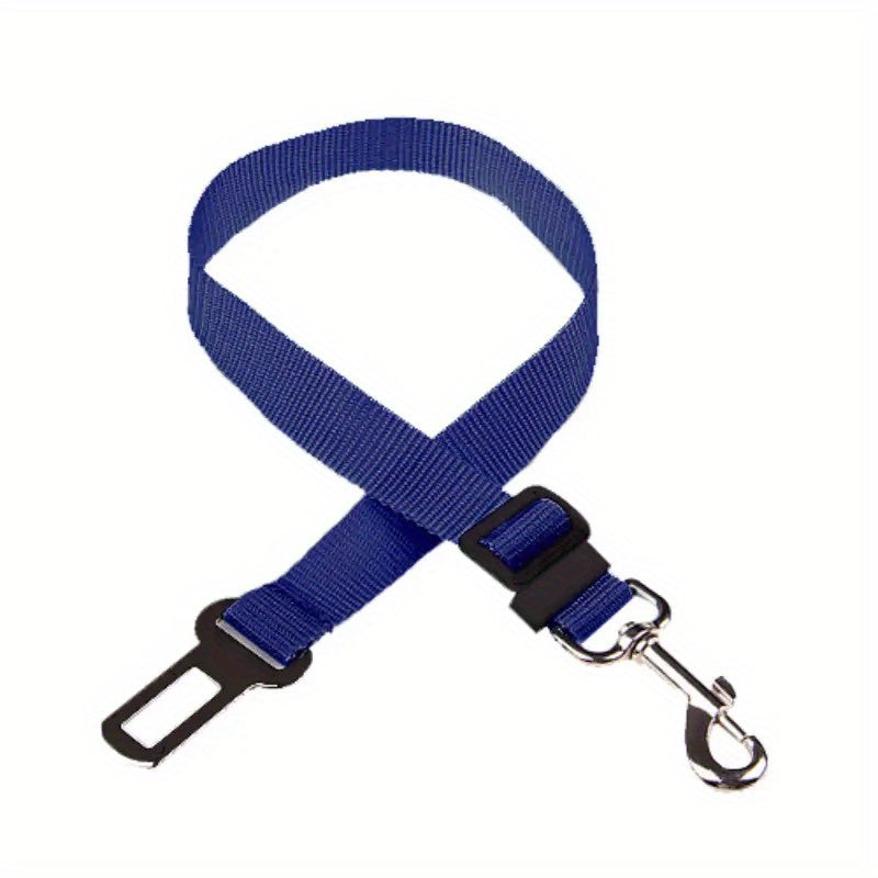 Retractable Pet Safety Seat Belt - 1pc Dog & Cat Car Travel
