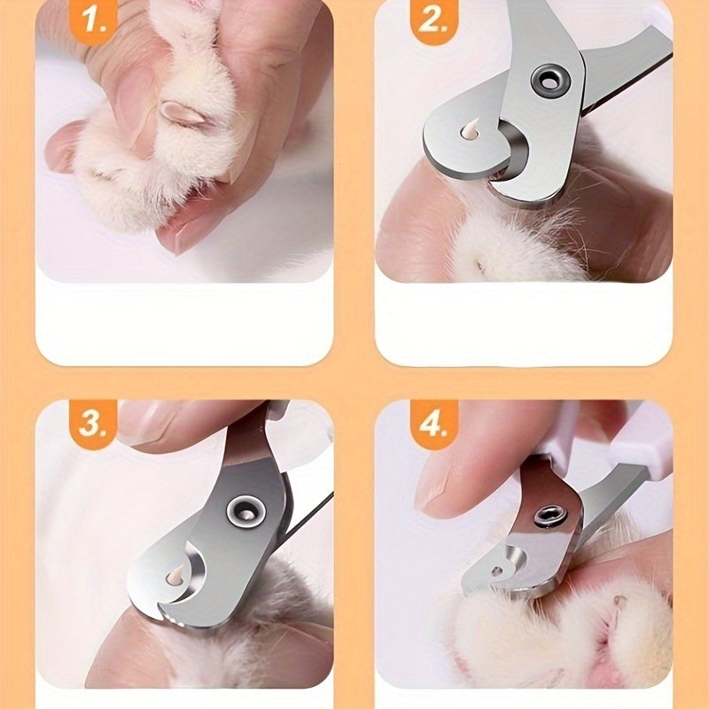 Cat Nail Clippers, Pet Nail Clippers Suitable For Small Cats And Dogs, Stainless Steel Dog Claw Clippers