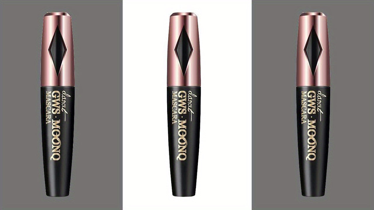 3D Fiber Mascara, Long Black Volumizing Eyelash Extension, Waterproof Eye Makeup Tool