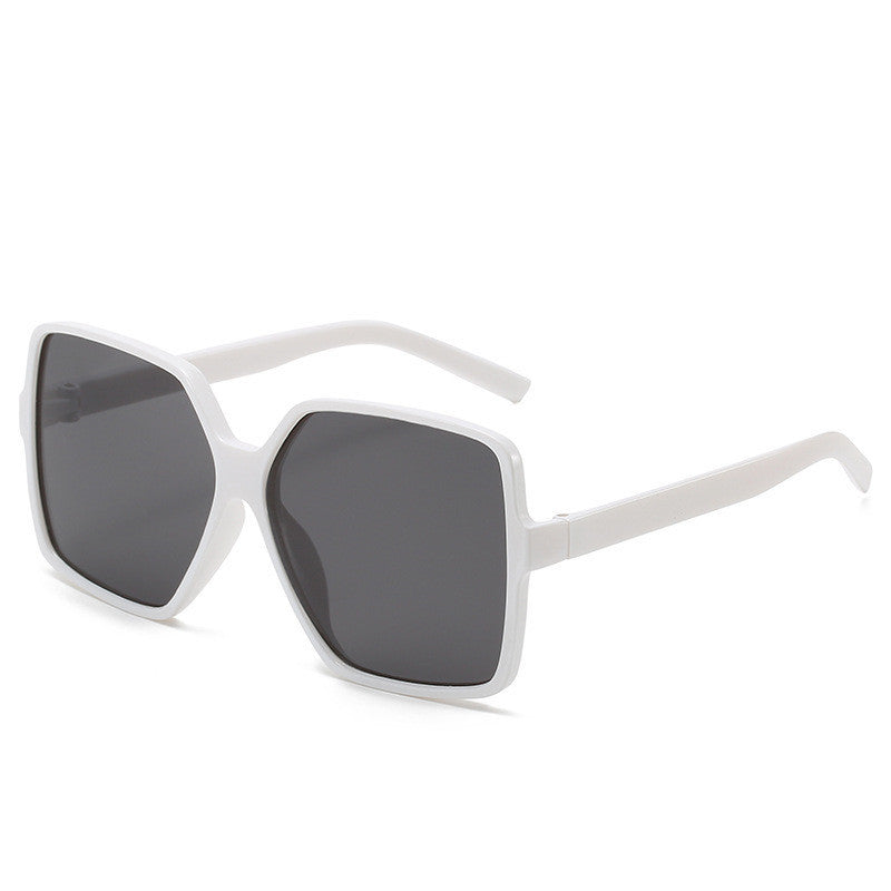 Fashion Women Oversize Sunglasses Gradient Lens Plastic Big Frame For Driving Travel
