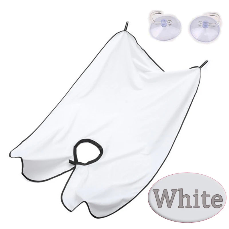 Man Bathroom Apron Male Beard Apron Razor Holder Hair Shave Beard Catcher Waterp