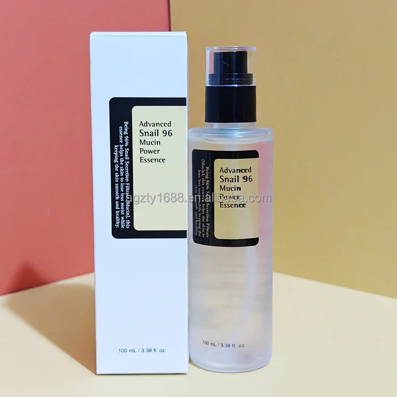 Korean Skin Care All Snail Mucin Mini Travel Set Essentials Including Face Wash Moisturizer Eye Rejuvenating Gift