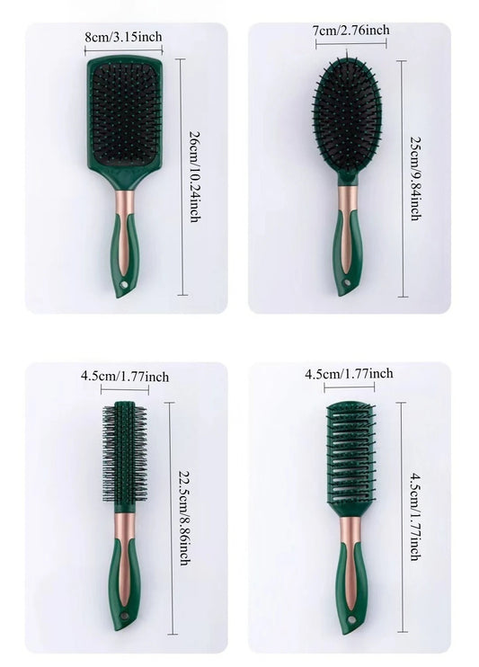 Hair Massage Air Cushion Comb Brush Scalp Hairbrush Detangle Anti Static Salon Hairdressing Styling Tool For Straight Curl Hair