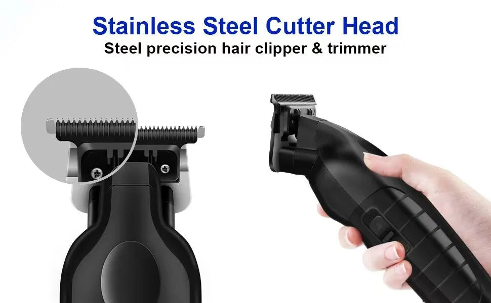 Kemei Men's Cordless Hair Clipper USB Rechargeable Electric Hair Clipper km032 T