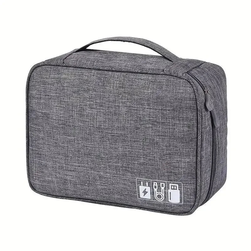 Cable Storage Bag Waterproof Digital Electronic Organizer USB Data Line Charger