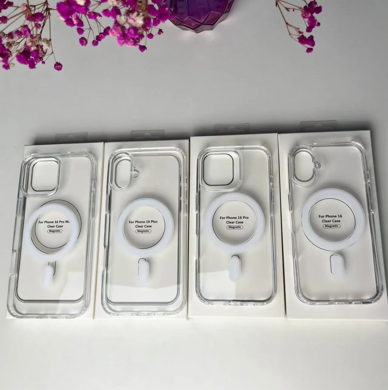 Original Luxury Magsafe Wireless Charging Case iPhone 16 15 14 13 12 11 Pro Max
