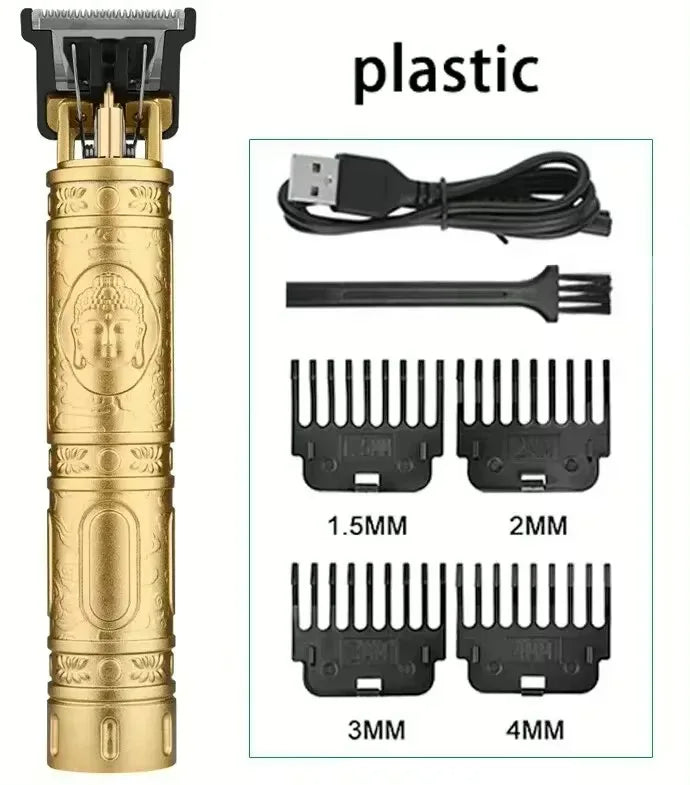Vintage T9 Electric Hair Cutting Machine Hair Clipper Professional Men Shaver Re