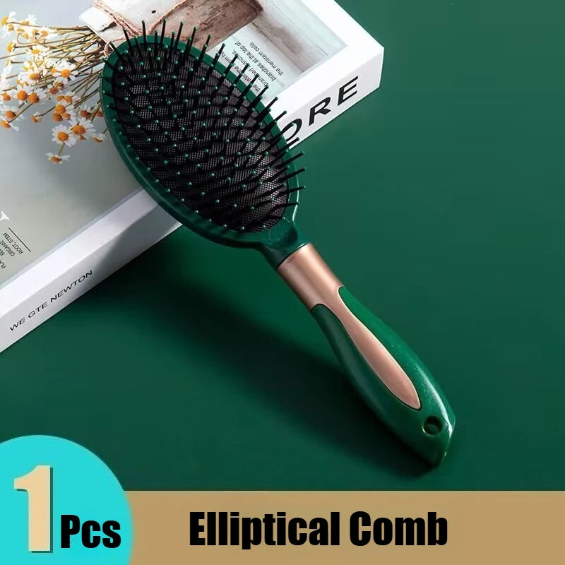 Hair Massage Air Cushion Comb Brush Scalp Hairbrush Detangle Anti Static Salon Hairdressing Styling Tool For Straight Curl Hair